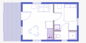Log Cabin Kit Floorplan - Floor Plan
