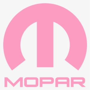 Pink Mopar Logo - Mopar Stickers