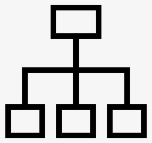 Flow Chart Icon - Sitemap Icon Png