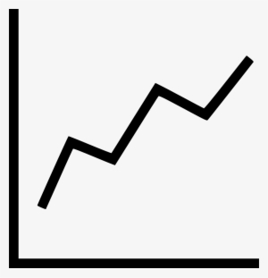 Line Chart Report Analytics Statistic Increase Comments - Line Chart Icon Png