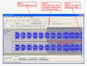 Example Video Of Deleting A Portion Of An Audio File - Audacity Delete Key