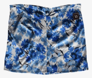 Floral Interlock 70 Denier Printed Skirt In Polyester - Board Short