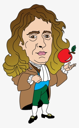 Isaac Newton Clipart - Isaac Newton Cartoon Png