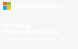 Introducing The New Surface Family - Surface Pro