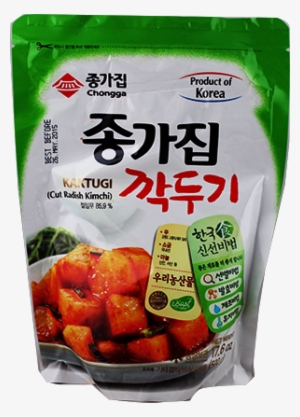 Chongga Cut Radish Kimchi - Chongga Mat Kimchi (cut Cabbage Kimchi) In Pack 500g