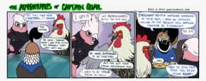 Captain Quail Does Not Care For Your Angst - Angst