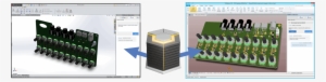 Design Changes Are Passed Between Solidworks And Solidworks - Solidworks Pcb Server