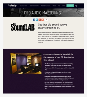 A Few Of The Additional Services Offered By Cdbaby - Service