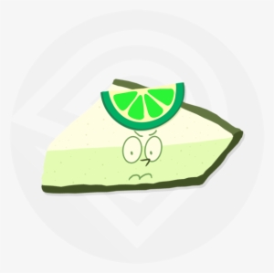 Key Lime Pie Green - Peridot Is A Angry Little Slice Of Pie