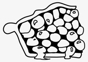 #f 11 Pie Slice 1 - White