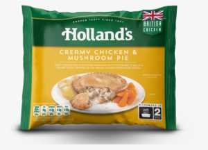 Creamy Chicken Pie - Holland's 2 Potato & Meat Pies