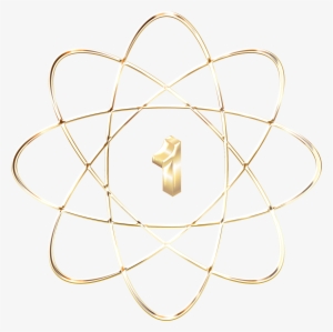 This Free Icons Png Design Of Gold Atom Enhanced No