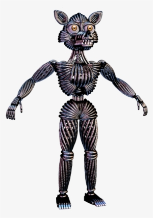 Funtime Foxy Endoskeleton - Fnaf Sister Location Funtime Foxy Endoskeleton