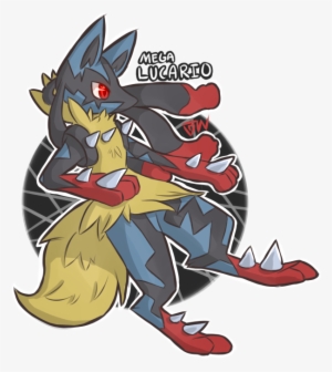Mega Lucario - Cartoon