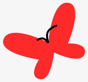 Youtube Play Icon 75261 - Red Butterfly