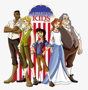 Liberty's Kids Logo - Liberty Kids - 428x375 PNG Download - PNGkit