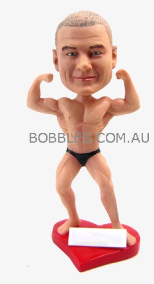Sexy Body Builder Bobble Head 1 - Dolls2u Custom Bodybuilding Bobblehead Gift - Personalized