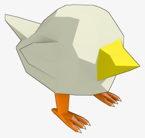 Low Poly Chicken - Cartoon