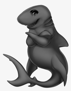 Im Starting With The Fins, The Armed Shark Is Going - Furvilla Shark Base