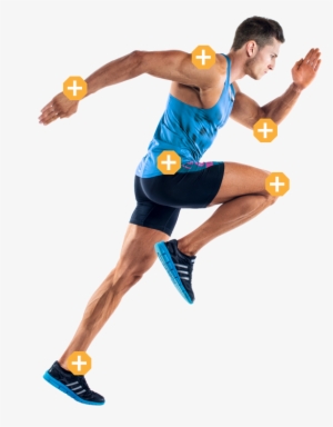 Joint Pain Treatments - Intense Running Man Shutterstock