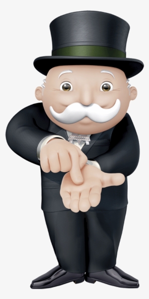 Monopoly Man Running - Monopoly Man Pay Me