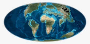 Nomingia-mapa - World 55 Million Years Ago