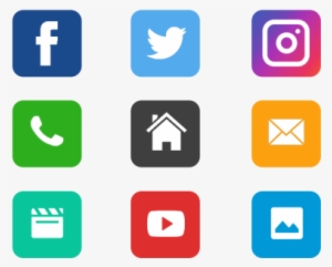 Icons, Facebook, Facebook Icon, Twitter Png And Psd - Icon