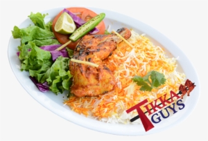 Chicken Tikka Leg Platter - Beef Seekh And Chicken Seekh Combo