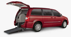 Chrysler Town And Country Red - Red Chrysler Van