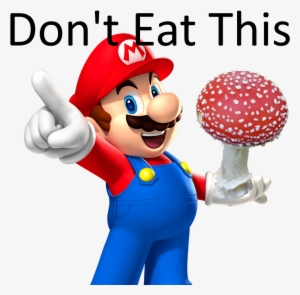 Can Eat A Amanita Muscaria / Super Mushroom Raw - Mario Mario Party 9