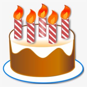 New Svg Image - Cartoon Birthday Cake 5