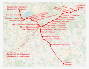 Minsk City Lines Map