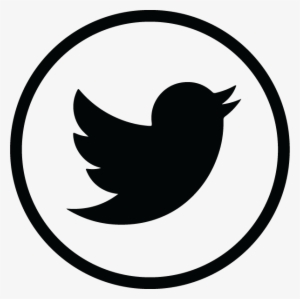 Circle Social Icons Black - Download Vector Twitter Png
