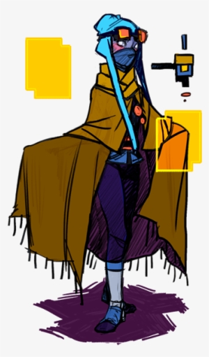 “ Updated My Librarian Design In Light Of Some Game - Hyper Light Drifter Librarian