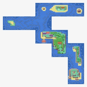 Pokemon Fire Red Islands Map