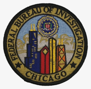 Federal Bureau Of Investigation Chicago Seal Patch - Police