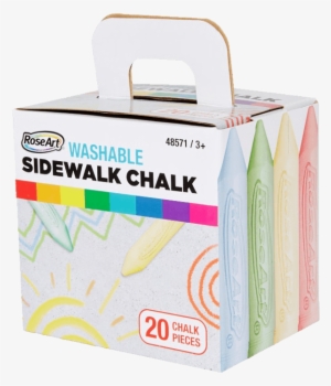 Washable Sidewalk Chalk - Roseart Chalk