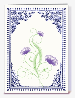 Christmas Card Borders Png Download - Border Of Greeting Cards