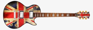 Union Jack Flag Guitar Wrap Skin - Union Jack Bass Guitar
