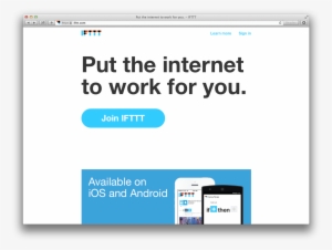 First, Go To Ifttt - Ifttt