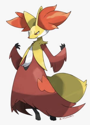 Delphox - La Mega Evolucion De Fennekin