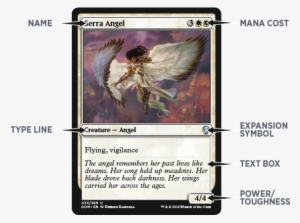 How To Read A Magic Card - Magic The Gathering: Platinum Angel - From The Vault: