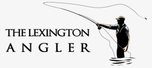 Fly South Logo The Lexington Angler Logo - Fly Fishing Rod Logo