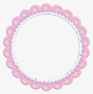 Etiquetas Redondas Con Orilla Ondulada Para Imprimir - Tag Em Formato De Flor