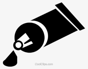 Tube Of Paint Royalty Free Vector Clip Art Illustration - Tubo Tinta Png