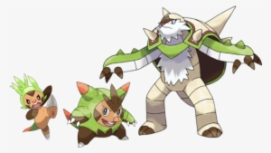 Chespin Qulladin Chesnaught - Greninja Delphox Chesnaught