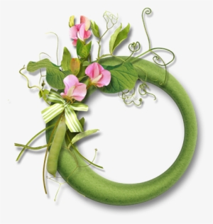 Moldura Redonda Máscara Para Photoshop Montagem De - Floral Design