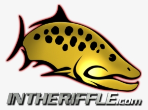 In The Riffle Trout Logo Fly Fishing - Waterproof Fishing Sling