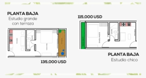 Planta Baja Estudio Chico - Diagram
