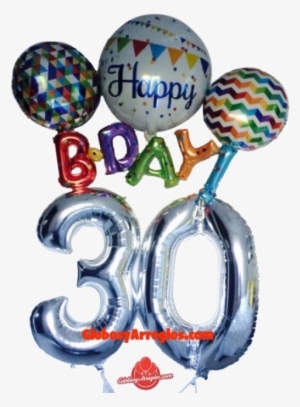 Arreglo Globos Aniversario Arreglo Globos N Meros Cumplea - Arreglos Con Globos Numero